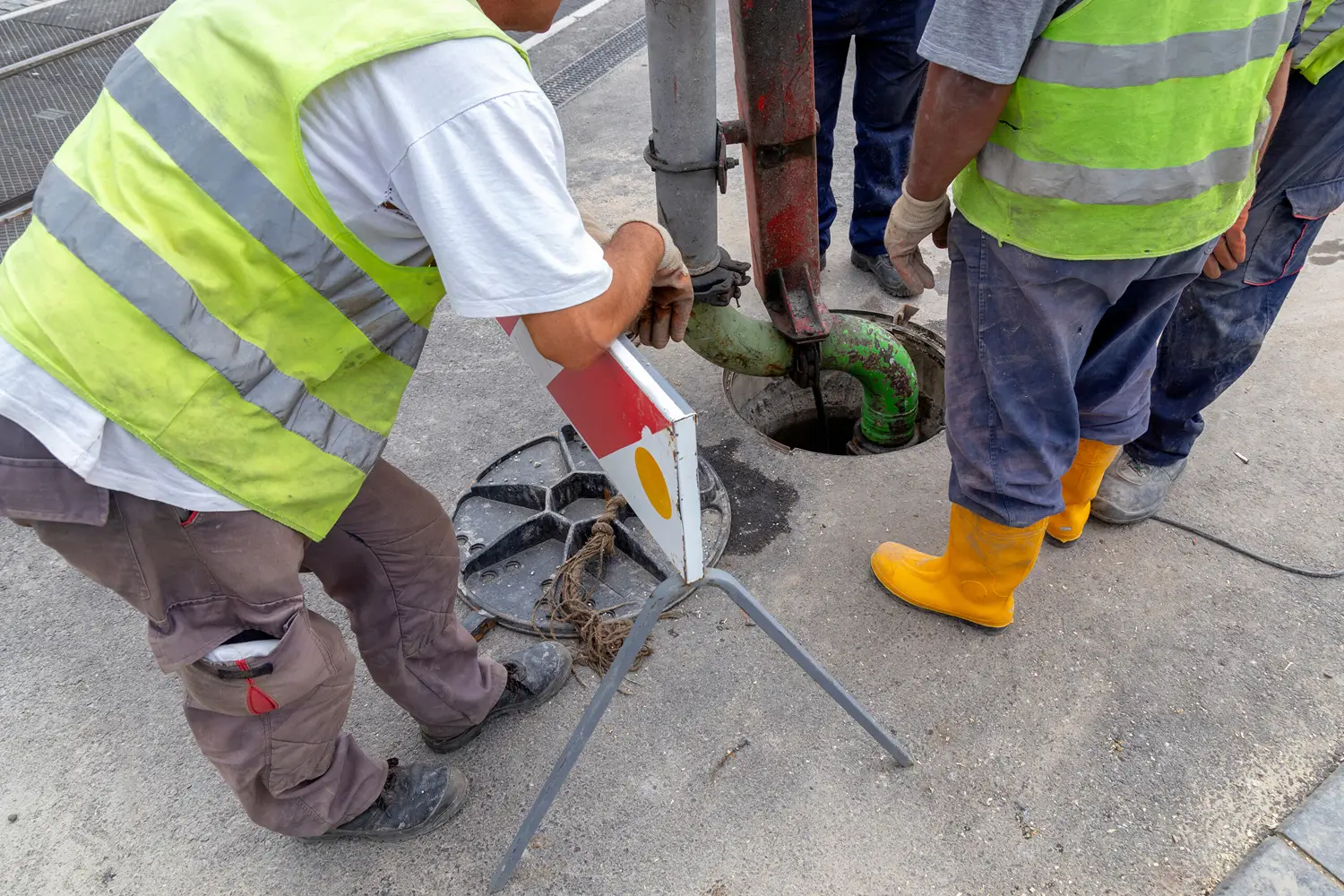 CCTV drain survey inspection in Woolwich